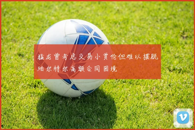 猛龙曾考虑交易小贾伦但难以摆脱珀尔特尔高额合同困境