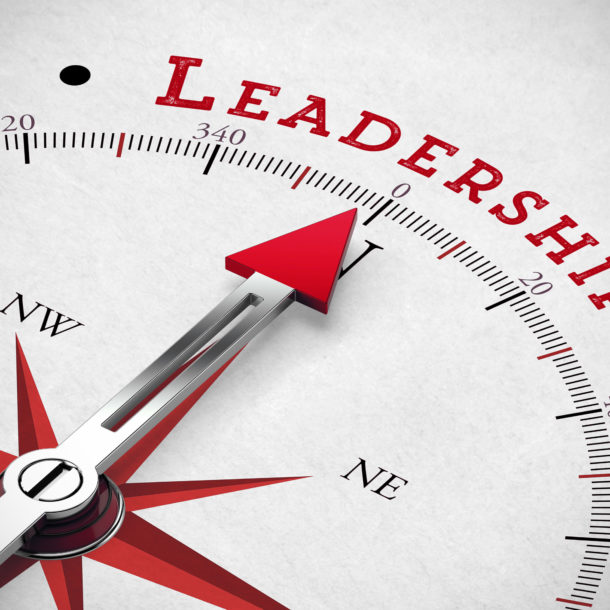 Image de boussole de leadership