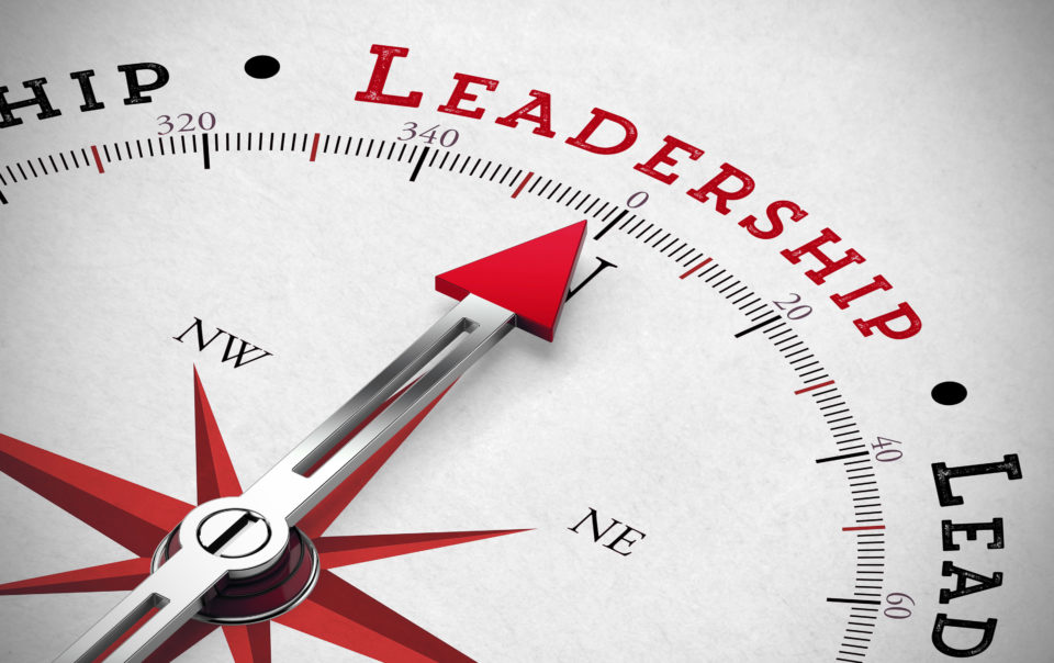 Image de boussole de leadership