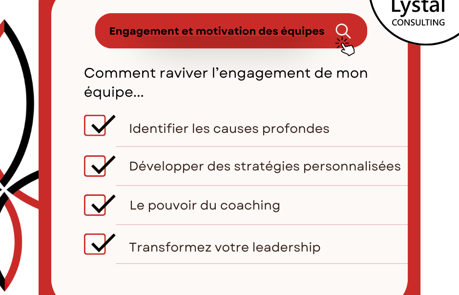 Infographie engagement des équipes